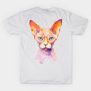 Devon Rex, sphynx cat T-Shirt